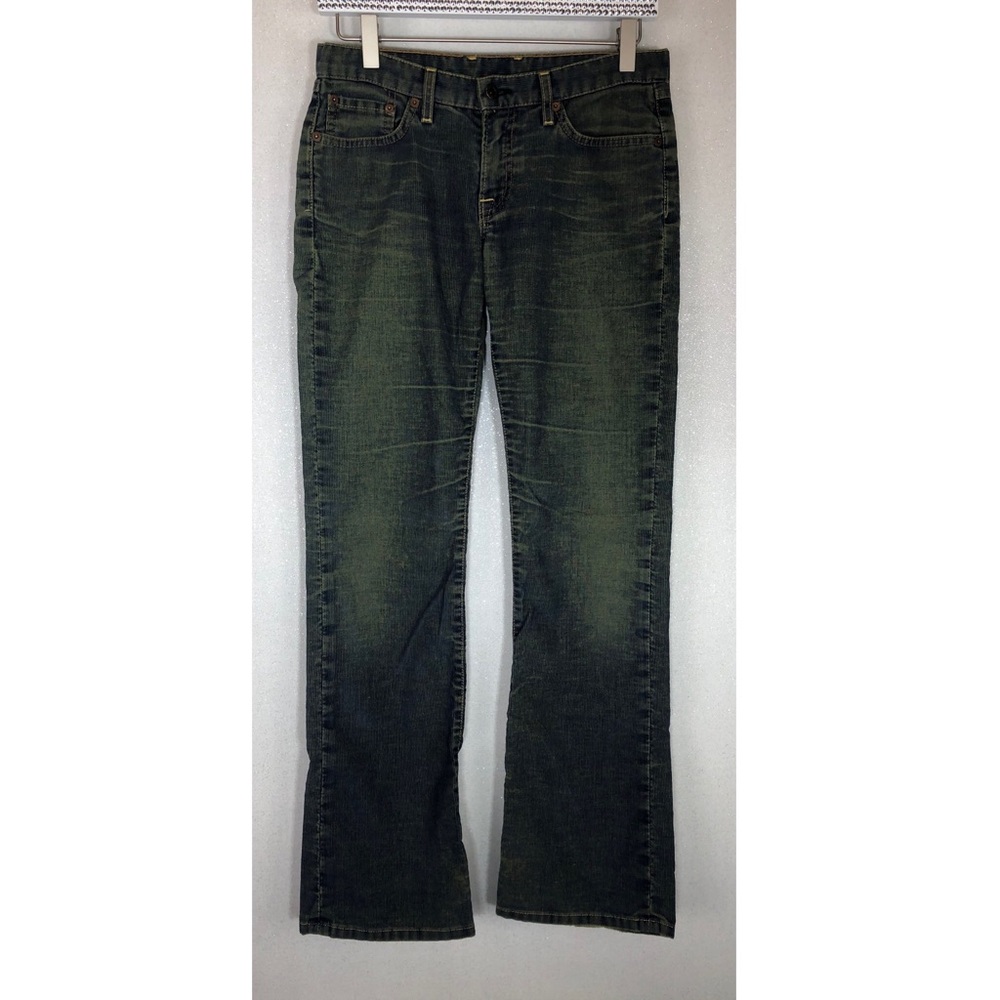 Unique Blue-Green Lucky Brand Women's Boot Cut Jeans